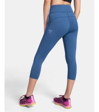 Damskie sportowe legginsy 3/4 AMIRA-W KILPI Ciemny niebieski