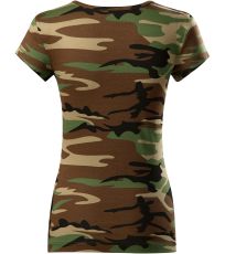 Koszulka damska Camo pure Malfini camouflage brown