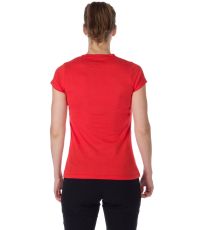 Damski t-shirt MAUDE NORTHFINDER czerwony