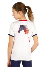 Dziecięcy t-shirt funkcyjny J1359 LITEX biały