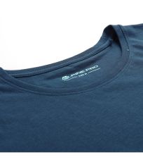 Damski t-shirt ECOMA ALPINE PRO niebieski perski