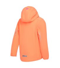 Kurtka softshell dla dzieci ONNO ALPINE PRO Neonowy koral