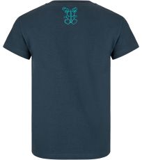 Chłopięcy bawełniany t-shirt ALBION-JB KILPI Ciemny niebieski