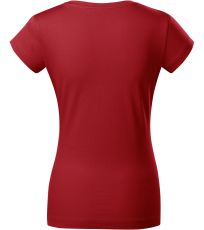 Koszulka damska FIT V-NECK Malfini czerwony