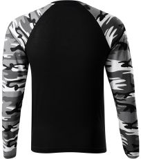 Koszulka unisex Camouflage LS Malfini camouflage gray