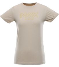 Damski t-shirt JULEPA NAX white pepper