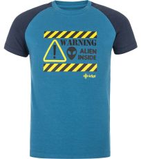 Bawełniana koszulka chłopięca SALO-JB KILPI Niebieski