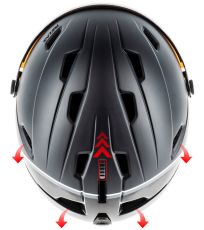 Kask narciarski STEALTH RELAX czarny