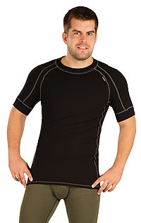 Funkcjonalna męska koszulka termiczna 9C105 LITEX czarny