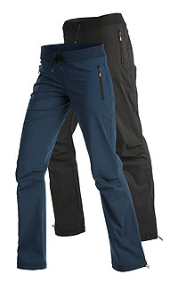 Spodnie damskie - długość skrócona 9D306 LITEX czarny