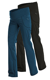 Długie spodnie ciążowe 9D309 LITEX ciemny niebieski