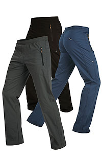 Męskie długie spodnie 9D322 LITEX ciemno szary