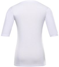 Damski t-shirt z rękawem 3/4 NORRA ALPINE PRO biały