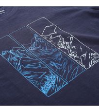 Męski t-shirt szybkoschnący GREM ALPINE PRO mood indigo